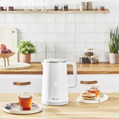 Tefal Sense 1.5L White Kettle - Stylish Design & Fast Boiling for Perfect Tea and Coffee!